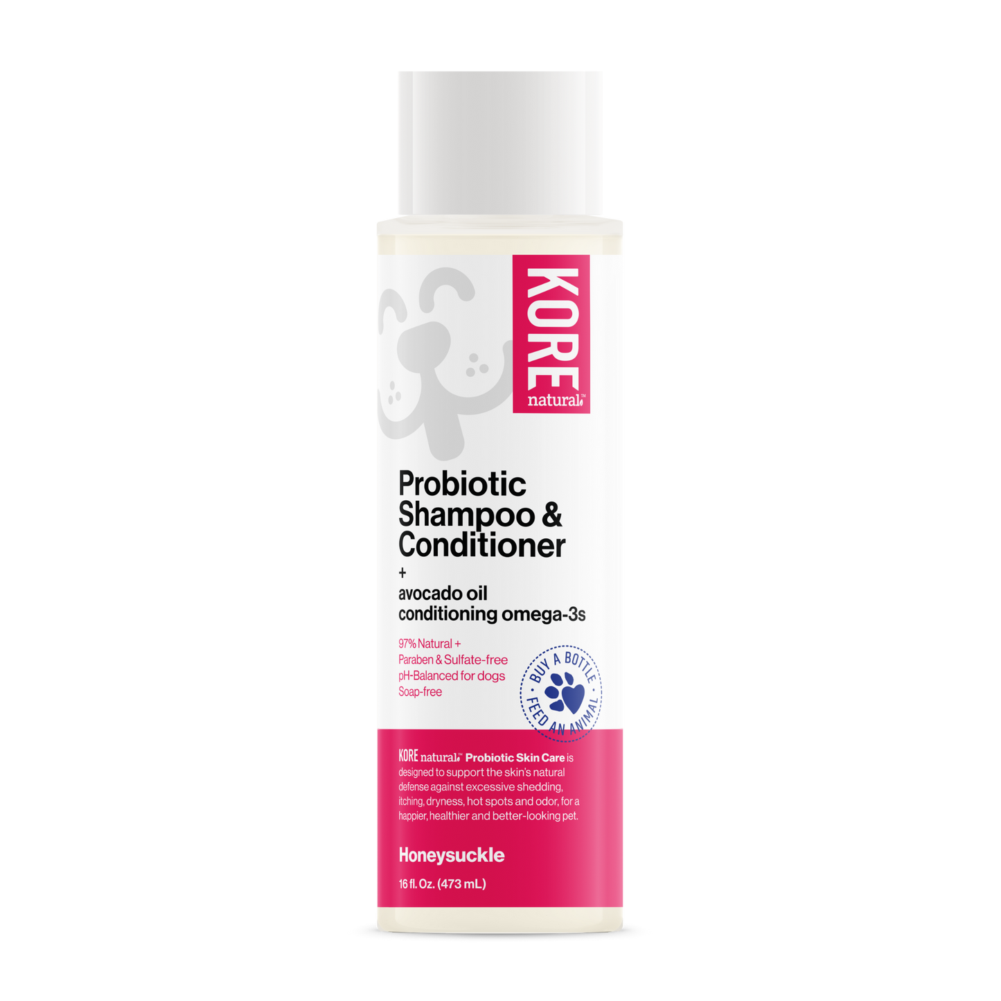 Probiotic Honeysuckle Shampoo & Conditioner