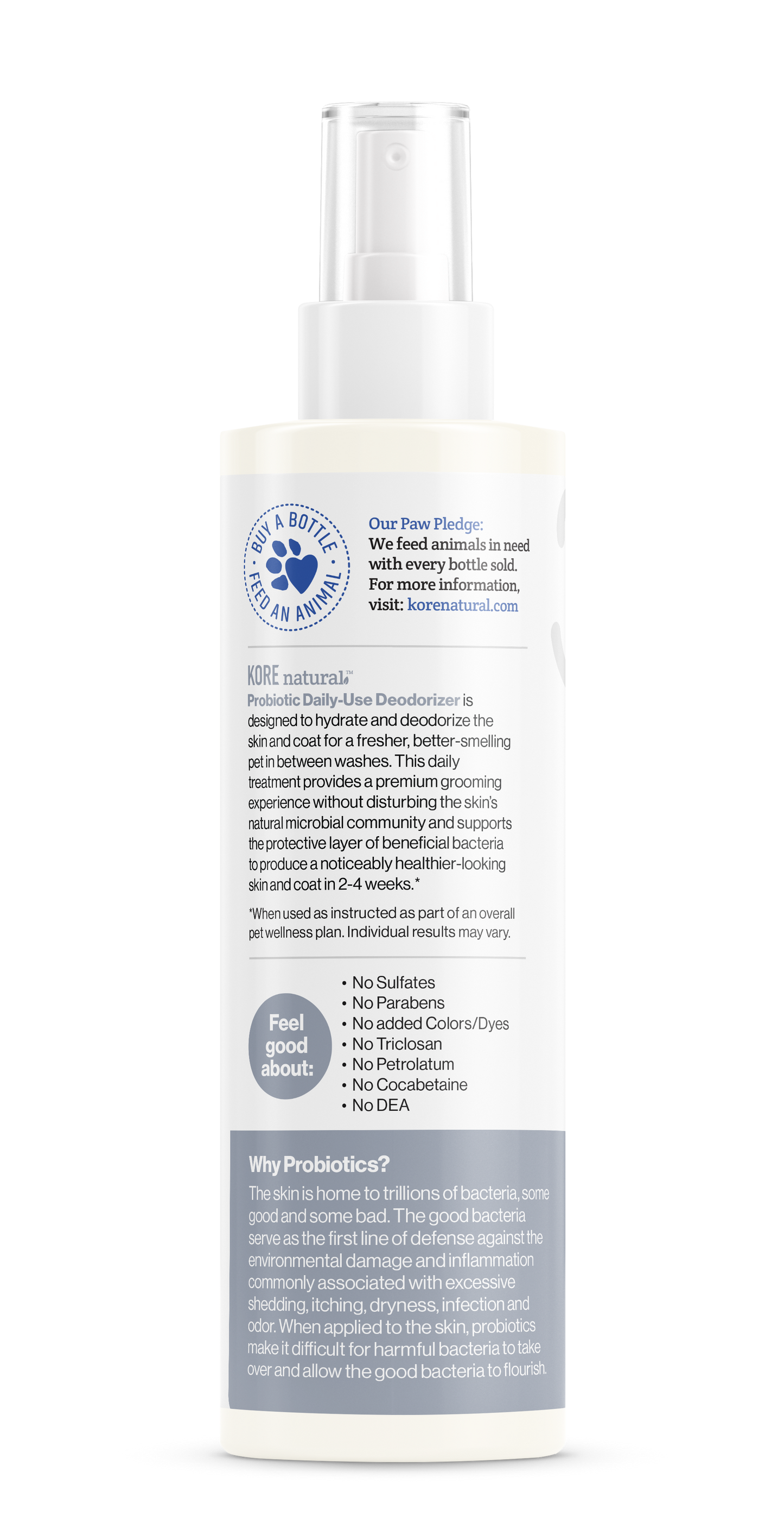 Probiotic Unscented Deodorizer