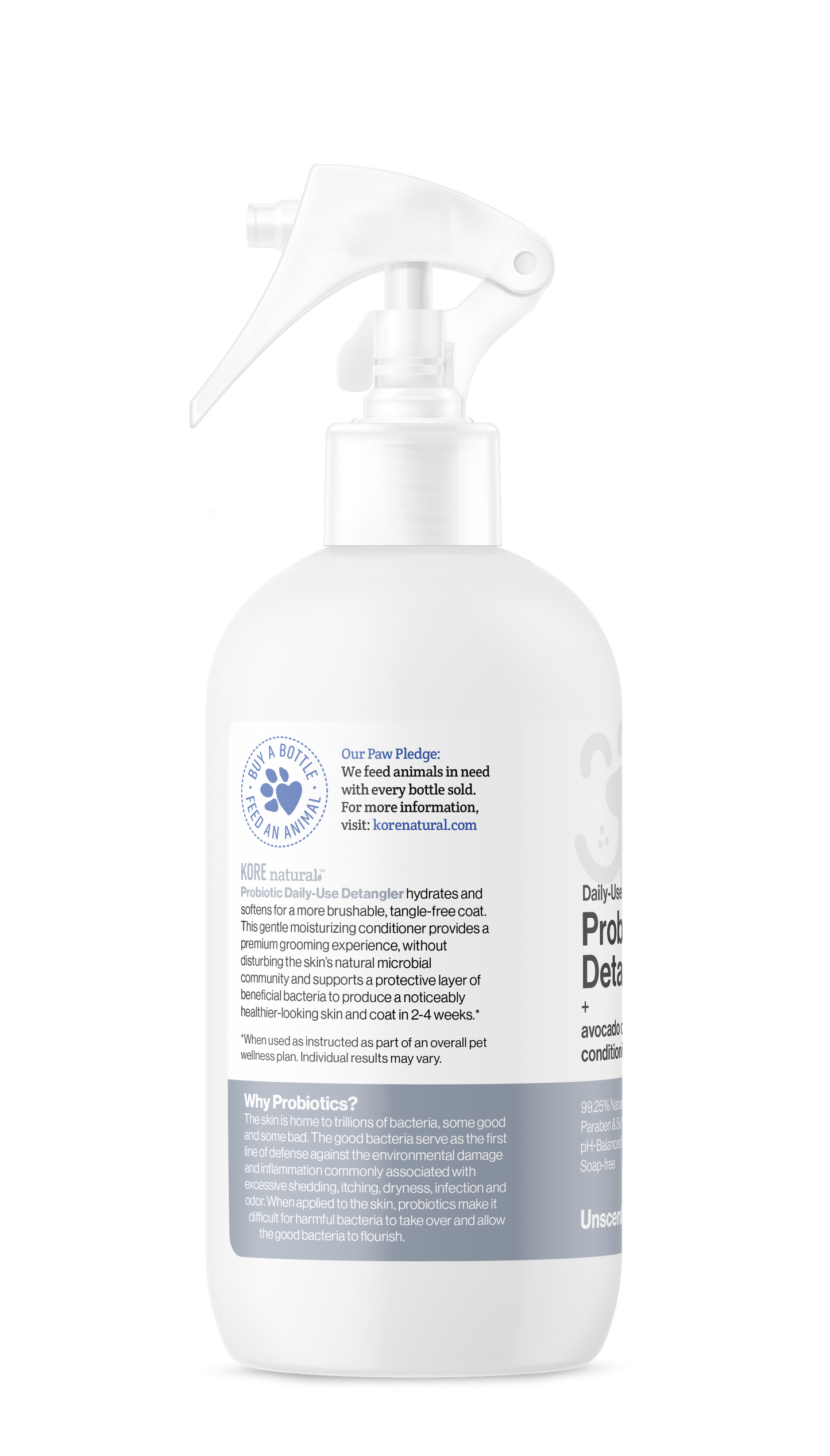 Probiotic Unscented Detangler