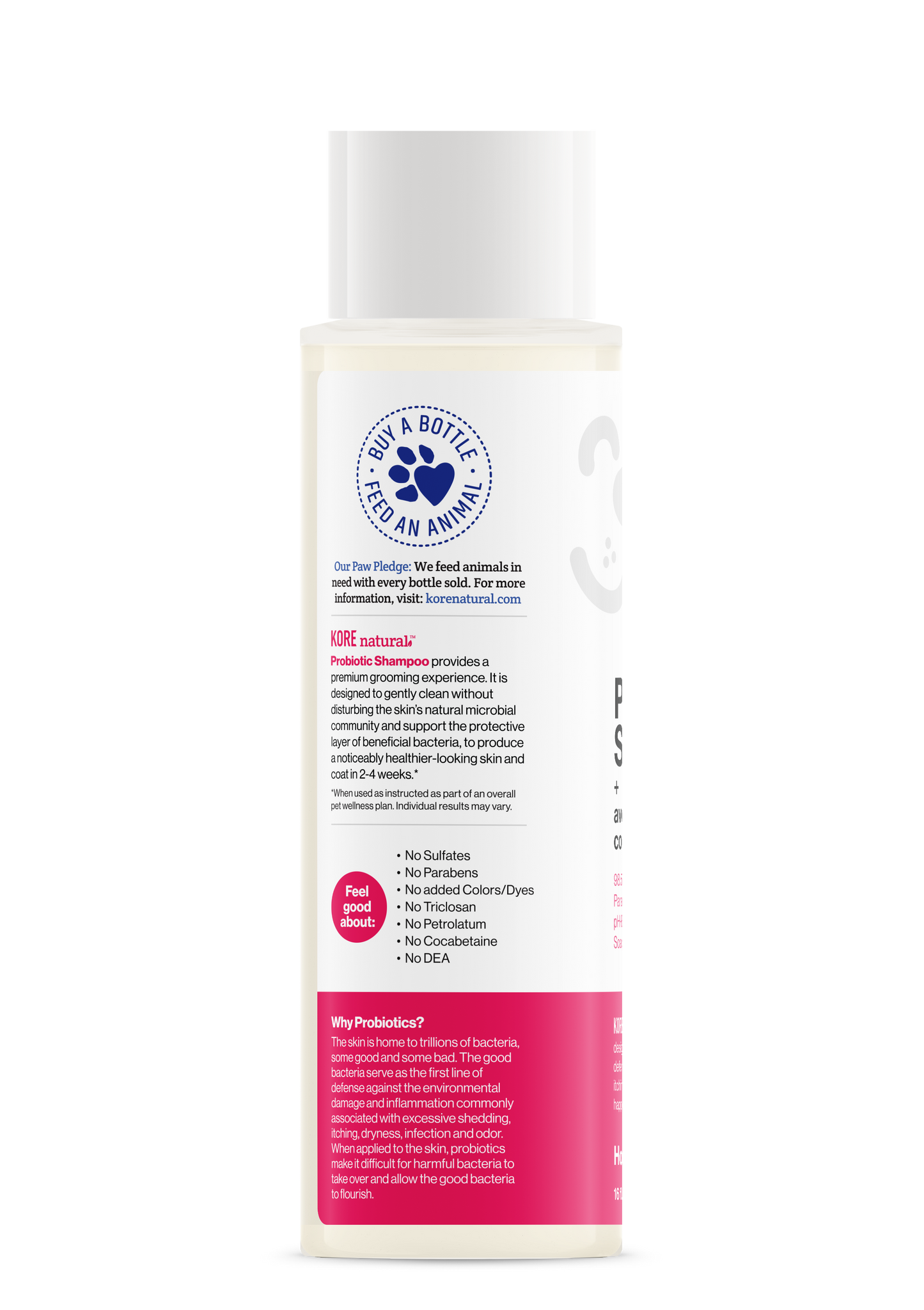 Probiotic Honeysuckle Shampoo