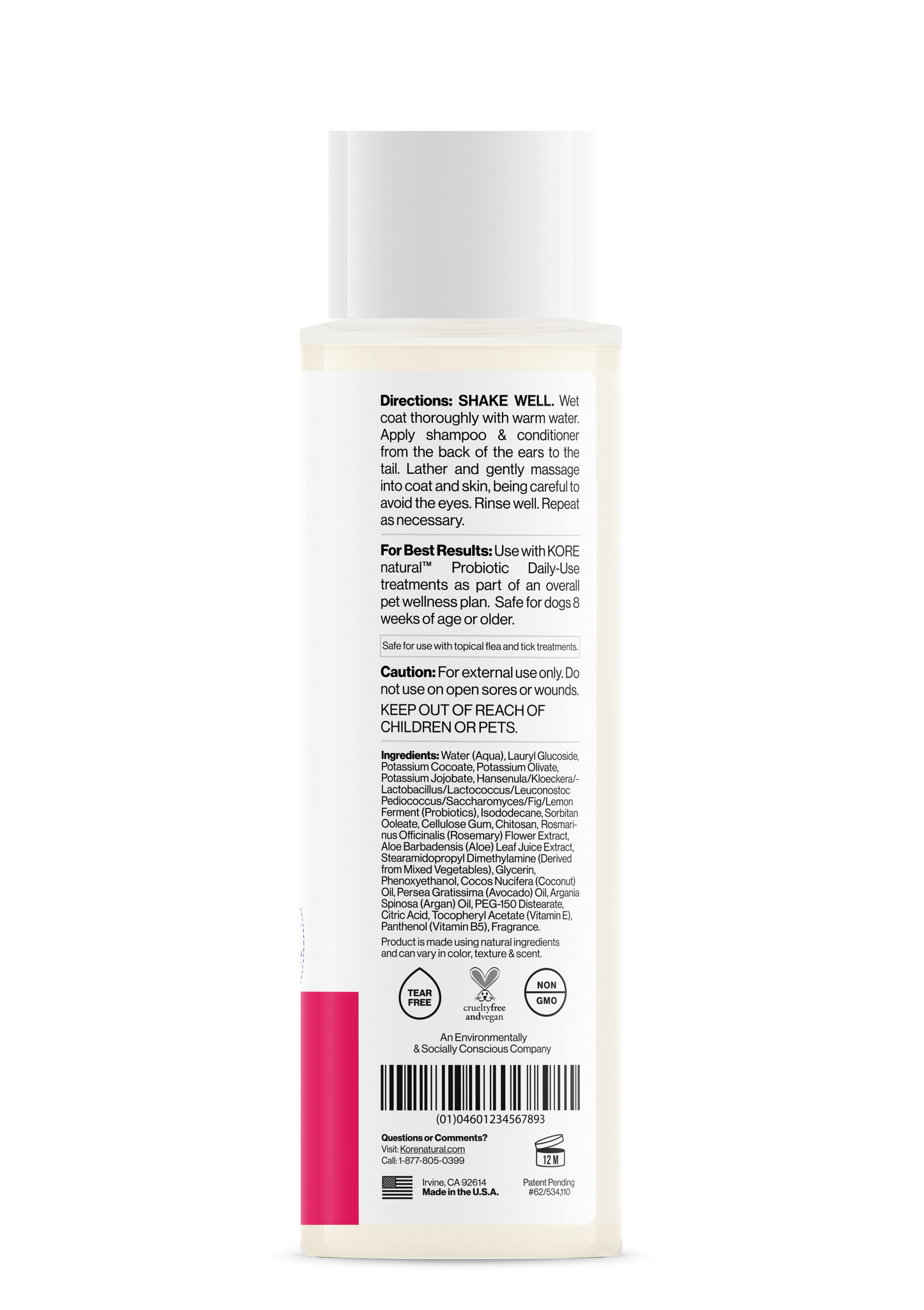 Probiotic Honeysuckle Shampoo & Conditioner