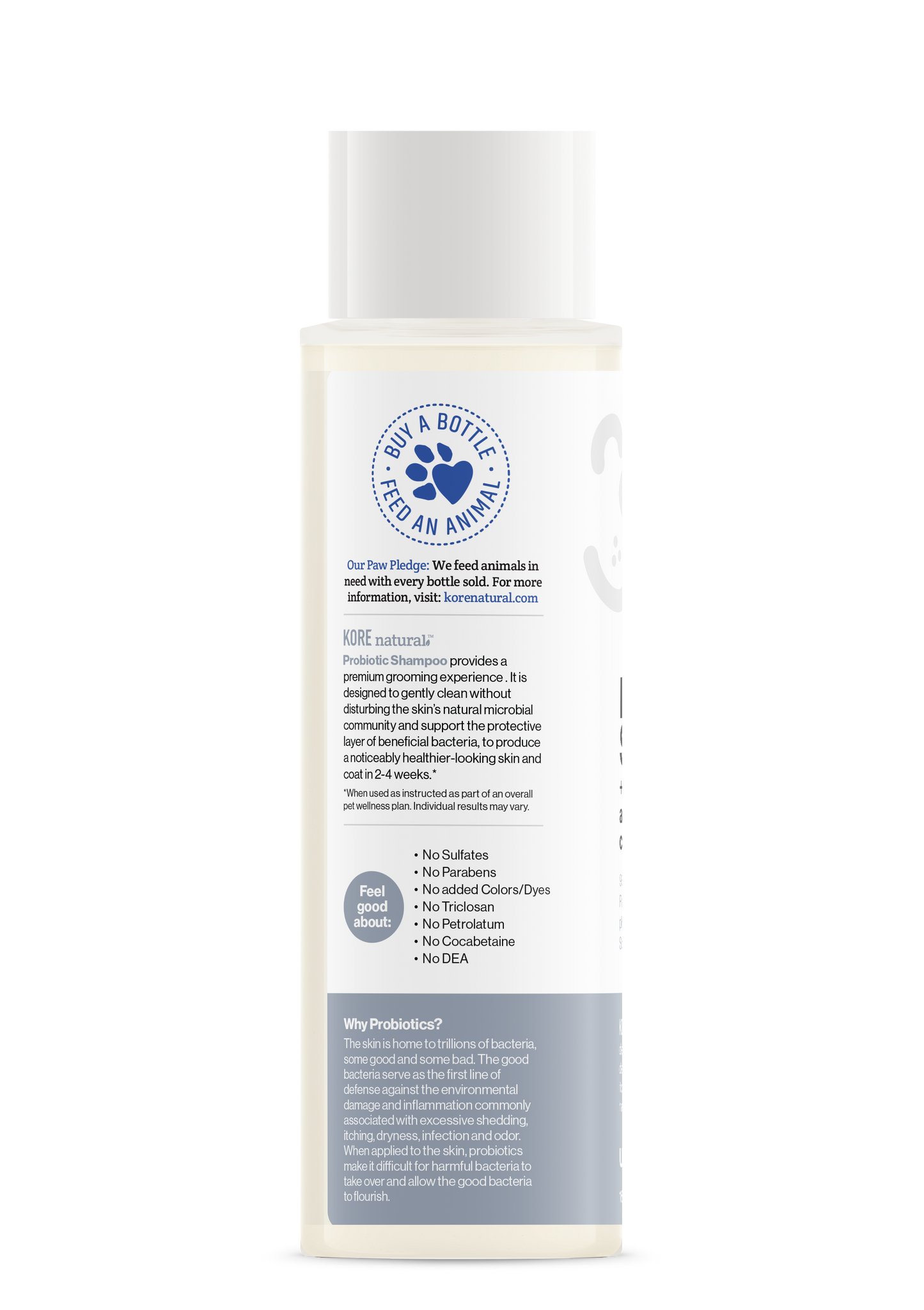 Probiotic Unscented Shampoo